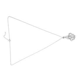 Healeved Crystal Cage Necklace Holder Metal Pendant Holder with Beads for DIY Jewelry Making Durable and Aesthetic for Fashionable Styles and present Ideas