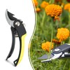 Colwelt Garden Secateurs, Ergonomic Professional Bypass Pruning Shears with Non-Stick