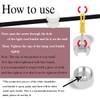 GVOREE Swag Hook for Chandelier Ceiling Lights Cable, Lamp Hook