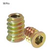Pack of 50 Screw Nuts M6 M8 with Hexagon Socket,