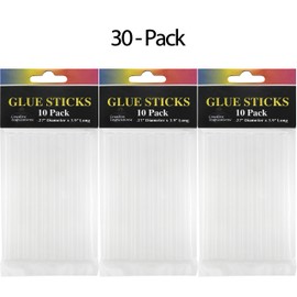 Mini Hot Glue Gun - Mini Glue Gun Kit with 32pcs Glue Sticks (.27" | 7.2mm) High Temperature Melting Glue for Crafts, Scrapbooking, DIY Projects, Home Repair, and Art Creation - 20 Watts | Blue