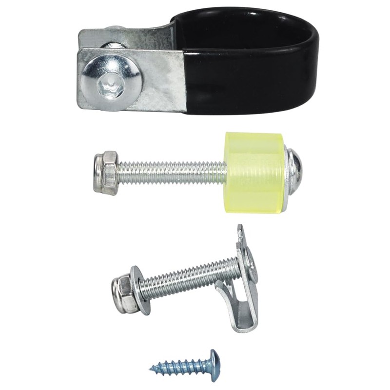 WOWTK Lower Vented Leg Fairings Mounting hardware Screw Clamps Set