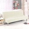 Stretch Futon Cover Armless Sofa Slipcover Foldable Sofa Bed Covers