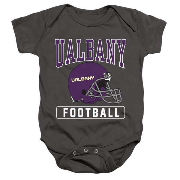 University at Albany Official Football Helmet Unisex Infant Snap Suit