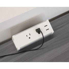 OfficeSource LOT of 4! OfficeSource OSF9500 Desktop Power Module White