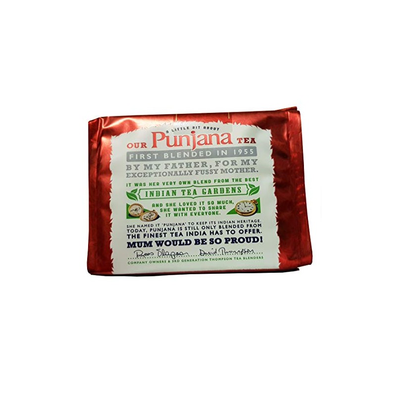 Punjana Thompsons Tea Bags 80 per Pack
