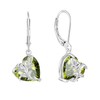 Oskani Dangle Drop Leverback Earrings for Women, 925 Sterling Silver
