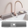 dophee Faucet Mat for Kitchen Sink, 24" Long 6° Slope