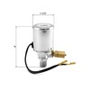 QWORK Air Horn Solenoid Valve, 1/4" NPT 12V Electric Air