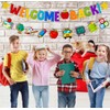CIFZEX 24pcs Back to School Banner Garland, Back to School