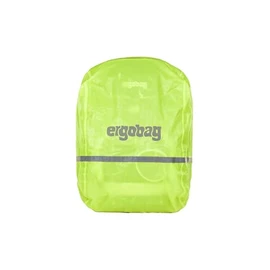 ergobag Waterproof Rain Cover for School Bag and Backpack with Reflectors and Elastic Strap Yellow
