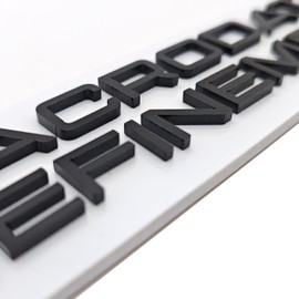 Macrodata Refinement Wall Sign - Perfect For Bedrooms, Office and Walls With Adhesive