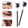 2 PCS Eyelash Comb and Eyebrow Brush Comb, Eyebrow Eyelash