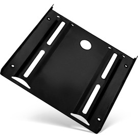 InLine® 39950W HDD/SSD black mounting frame set, 6.4 cm (2.5 inches) to 8.9 cm (3.5 inches), includes SATA/power cable, mounting screws