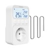 Inkbird ITC-C216T Thermostat Socket, Temperature Controller with Sensor, Temperature Controller