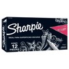 SHARPIE 1812784 Marcadores Metálico Plata, 12 piezas