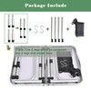 Small Folding Camping Table 2ft, Portable Pinic Table Adjustable Height