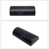 YEHEI Semicircular Yoga Cylinder Fitness Equipment Yoga Foam Roller Black