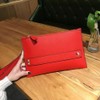 NIGEDU Women Envelope Clutch Bag PU Leather Female Day Clutches