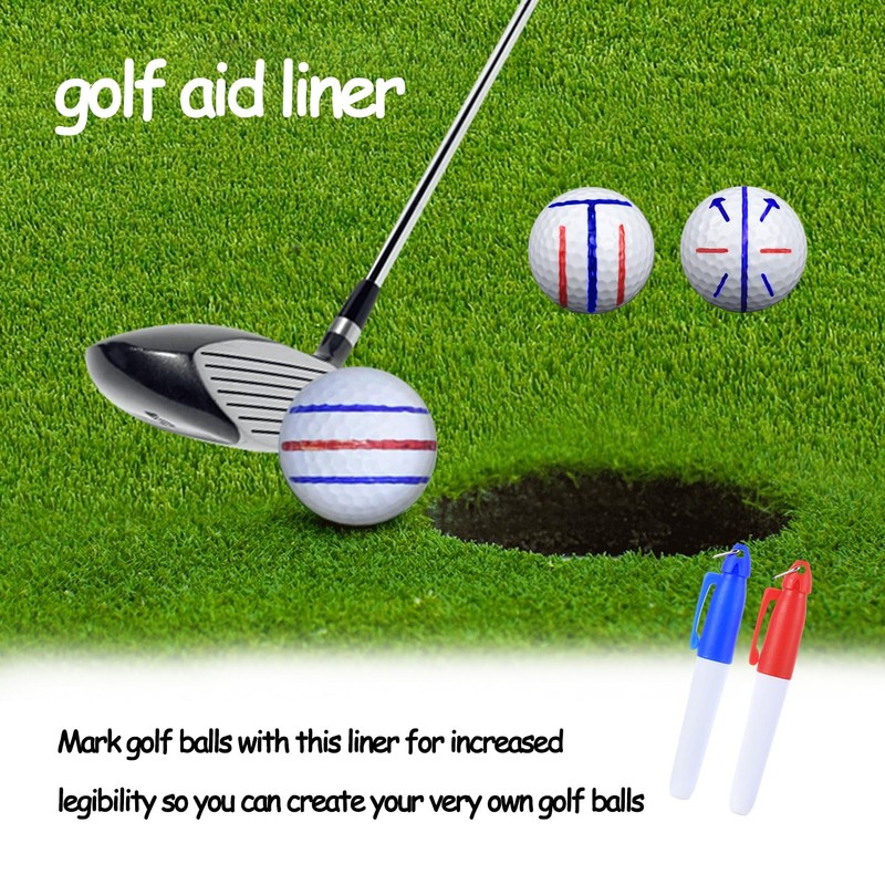 ATBUSS 3 Pack Golf Ball Liner Tools, 2 Pack Liner