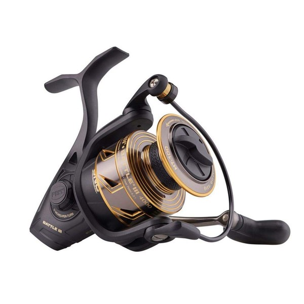 PENN Battle III Spinning Inshore Fishing Reel, HT-100 Front Drag,