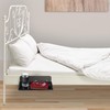 Relaxdays Bed Table Bed & Bunk Bed Stick On Extendable