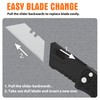 XW Utility Knife Set, Retractable Box Cutter and Folding Utility