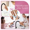 Magnetic Practice Hand For Nails: Flexible Manicure With Strengthen Tips