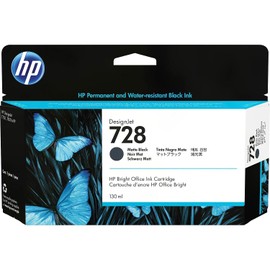 HP 728 130-ML Matte Black