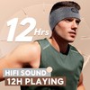 EverPlus Sleep Headphones Elastic Sleeping Headband 10Hrs Bluetooth Music Eye