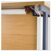 D-Line Decorative Desk Cord Cover, 60" X 2" X 1"
