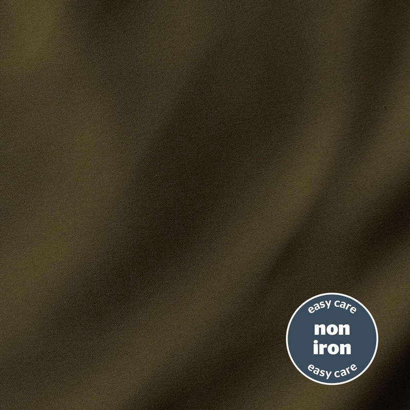 Silentnight Supersoft Olive Fitted Sheet - Cosy & Comfortable Delicate