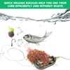 Fhioevt 6 Piece Method Feeder Accessories 5 in 1 Method