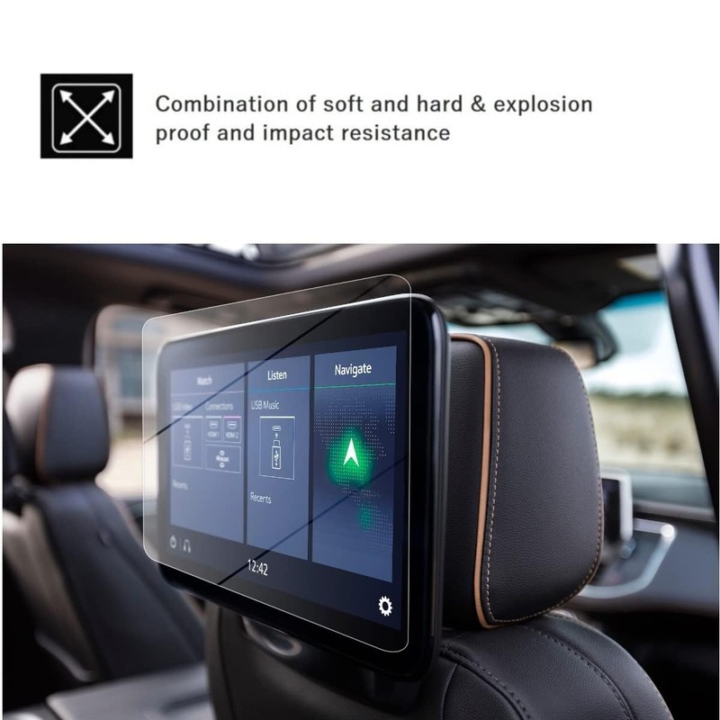 Tempered Glass Screen Protector for 2022-2025 GMC Yukon Denali Dual