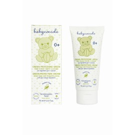 Babycoccole CREMA PROTEZIONE INSETTI E ZANZARE GREEN. Repellente Anti Zanzare per Bambini con Citronella, Geranio, Melissa. Ingredienti Naturali, Dermatologicamente Testato per Pelle Sensibile. 75ml
