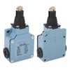 2Pcs Momentary Limit Switch Roller Plunger Micro Limit Travel Switch
