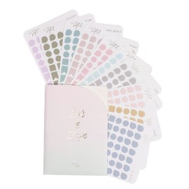 In the Slightest - Aesthetic Functional Shapes Planner Stickers - Transparent - Planner Stickers - Colorful - Productive - Decorative - See Through - Highlight Dates - Different Shapes - Minimal