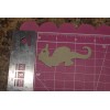 Sea Horse Bare Chipboard 6 Die Cuts Ocean Sea Animal