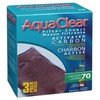 AquaClear 70 Activated Carbon Inserts, Aquarium Filter Replacement Media, 3-Pack,