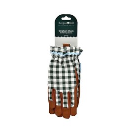 Burgon & Ball Colour Collection Gloves - Heritage Green Check