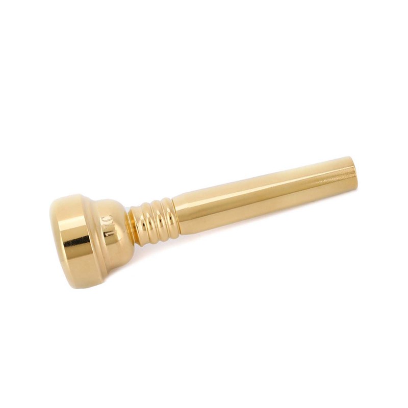 Trumpet Mouthpiece Gold Fashionable Look Beginner Musical Instrument Accessories 17C