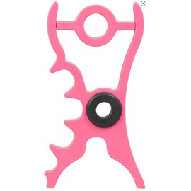 Y2Play Q-Claw Jump Caddy Pool Cue Bridge Head Small Jump Shot Bullseye - Pink