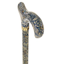Royal RC Canes Golden Petals Designer Derby Adjustable Walking Cane