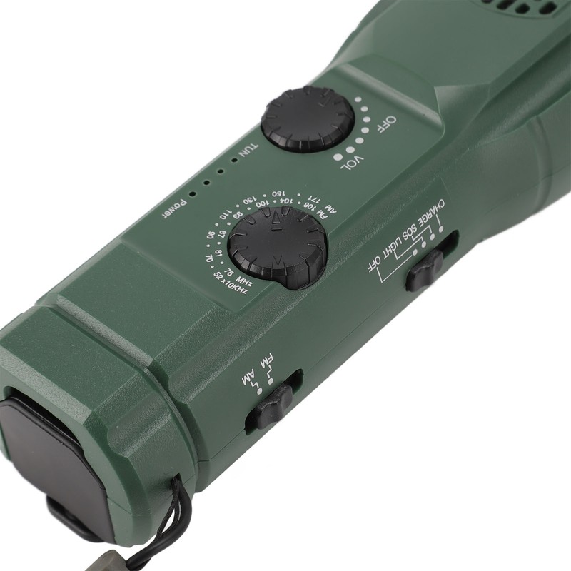 Hand Crank Emergency Radio Multifunctional AM FM Band Portable Emergency