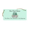 New Beginnings: Full Colour Plywood Hanging Sign – Home Décor,