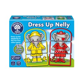 Orchard Toys Dress Up Nelly Educational Kids Games for Sorting, Colour Matching and Memory Game, First Card Game for Learning Colours & Outfits, Baby Flash Cards for Boys & Girls and Toddlers Age 2+