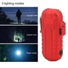 Outdoor Double Arc Electric Lighter Portable Waterproof Flashlight Lighter Charging