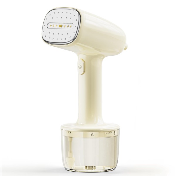 HIYAKOI Steamer for Clothes, Handheld 10-second Fast Heat-up Clothes Steamer,