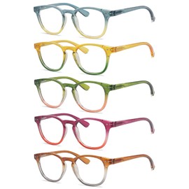 Eyekepper 5er Pack Mode Lesebrille Damen (je eine Farbe)