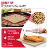 Unicook 12 Inch Square Pizza Stone for Oven and Grill,